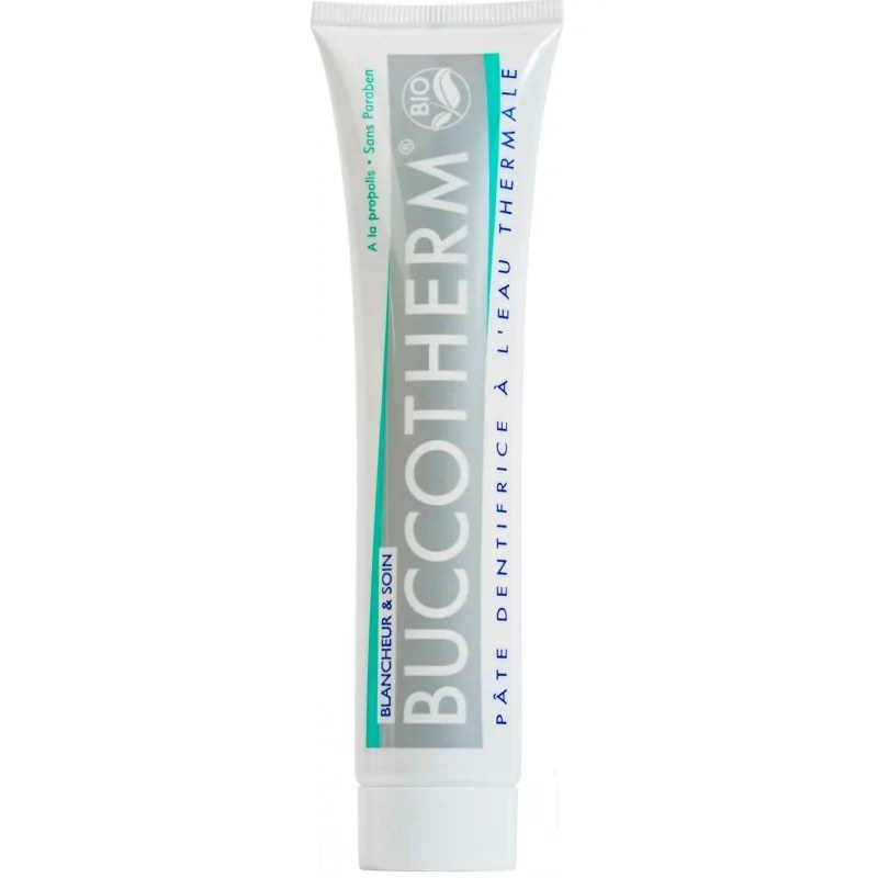BUCCOTHERM  BUCCOTHERM Dentifrice Blancheur & Soin certifié BIO 75ml