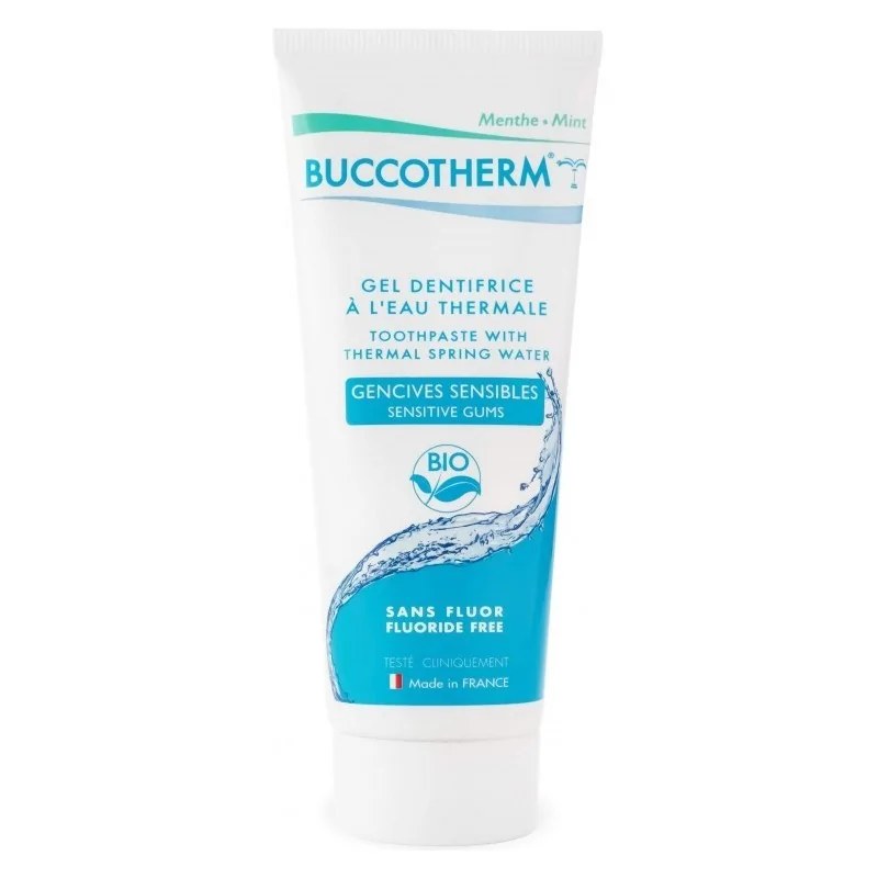 BUCCOTHERM  BUCCOTHERM GEL DENTIFRICE GENCIVES SENSIBLES SANS FLUOR CERTIFIÉ BIO 75ML