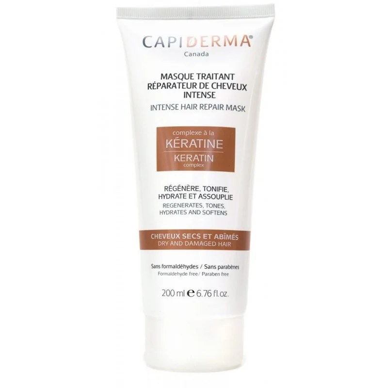 CAPIDERMA CAPIDERMA MASQUE TRAITANT REPARATEUR DE CHEVEUX INTENSIF 200ml