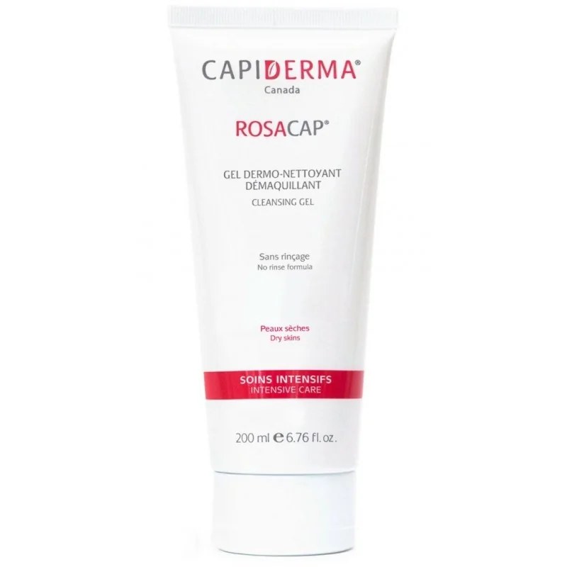 CAPIDERMA CAPIDERMA ROSACAP GEL ANTI-ROUGEURS DERMO-NETTOYANT 200ML