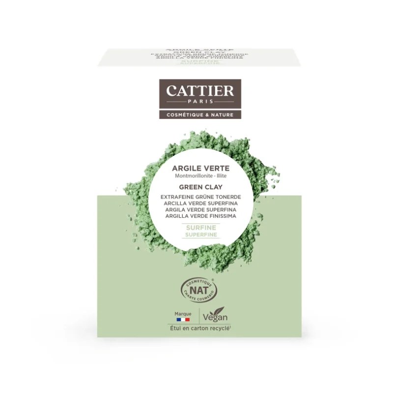 CATTIER Cattier Argile Verte Surfine 750g