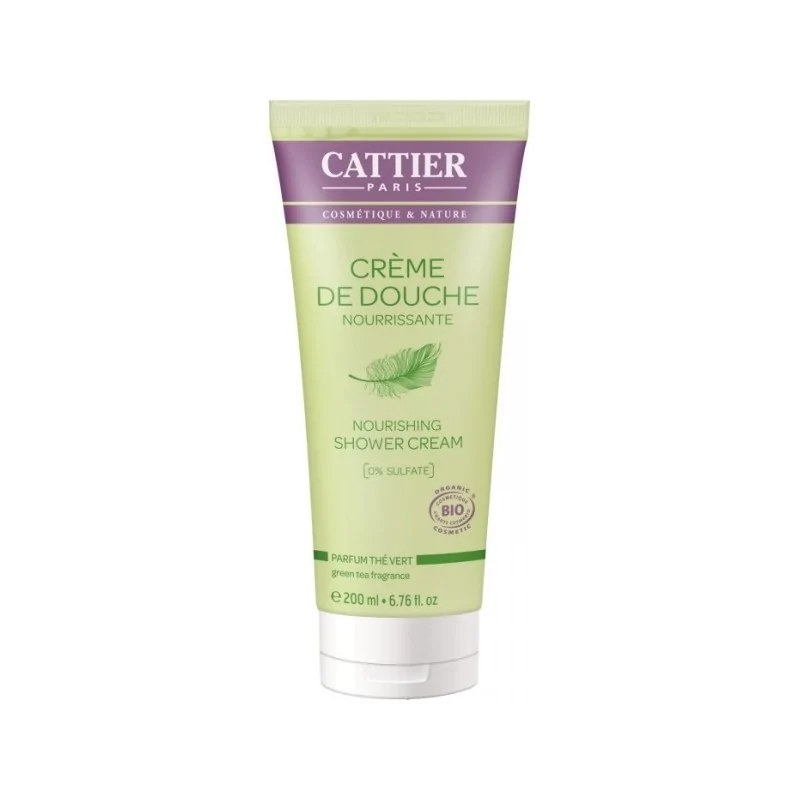 CATTIER Cattier CREME DE DOUCHE NOURRISSANTE- parfum THE VERT  200ml