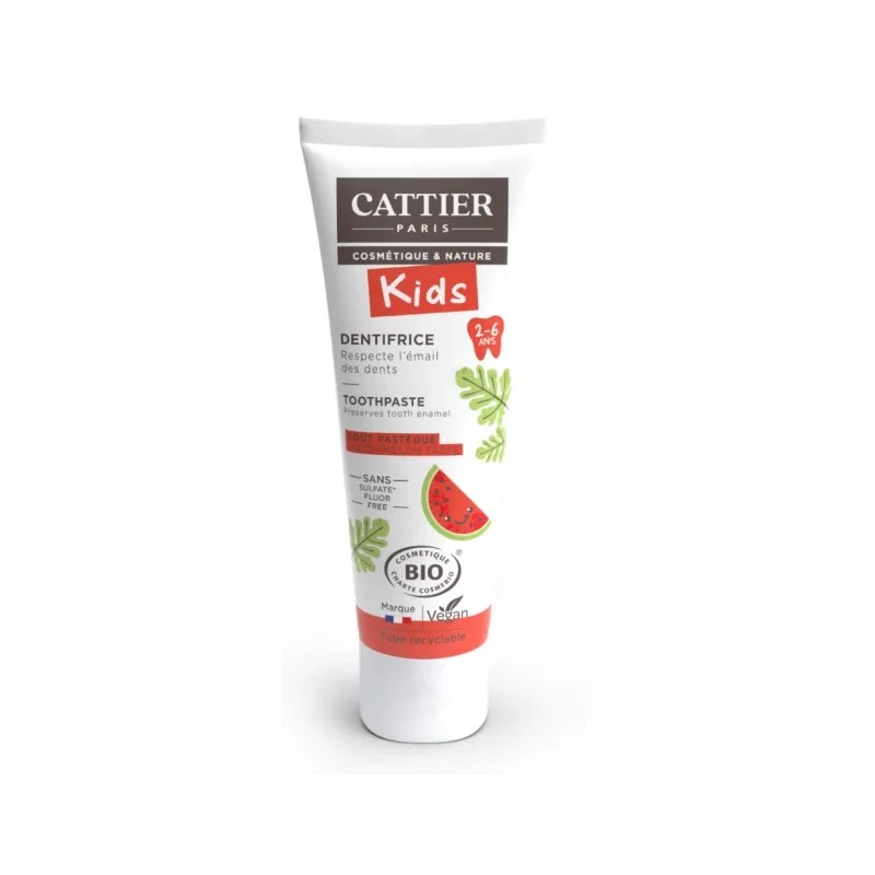 CATTIER Cattier DENTIFRICE 2 - 6 ANS GOUT PASTEQUE 50ml