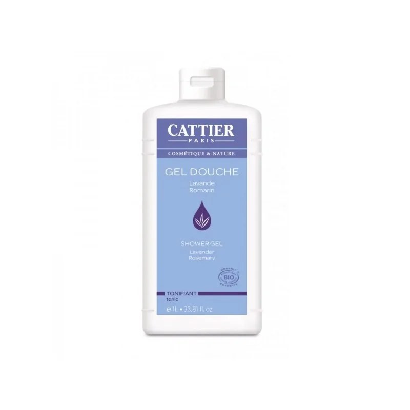 CATTIER Cattier Gel Douche Tonifiant Lavande Romarin 1L