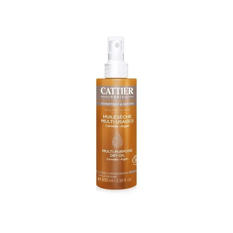 CATTIER CATTIER Huile Sèche Multi-Usages -  visage - corps - cheveux - 100 ml
