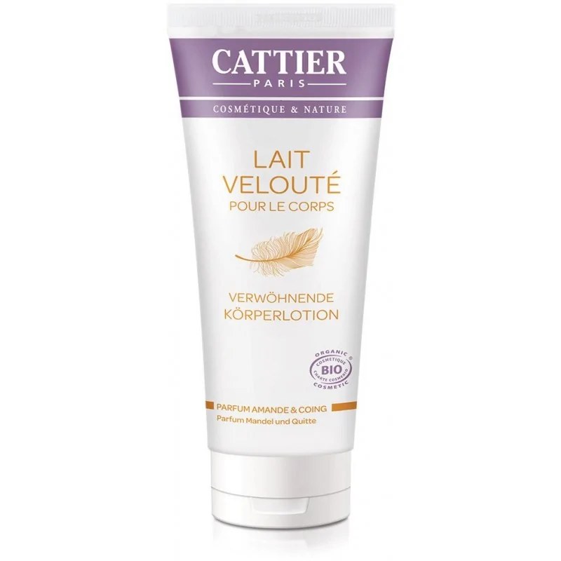 CATTIER Cattier LAIT VELOUTE POUR LE CORPS-parfum AMANDE ET COING  200ml
