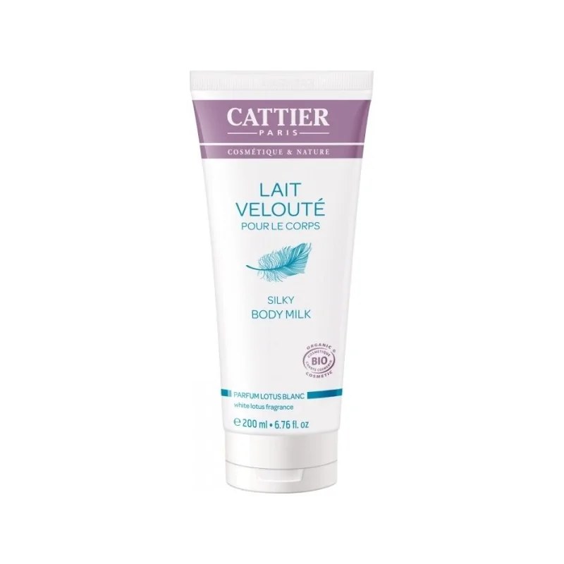 CATTIER Cattier LAIT VELOUTE POUR LE CORPS-parfum LOTUS BLANC  200ml