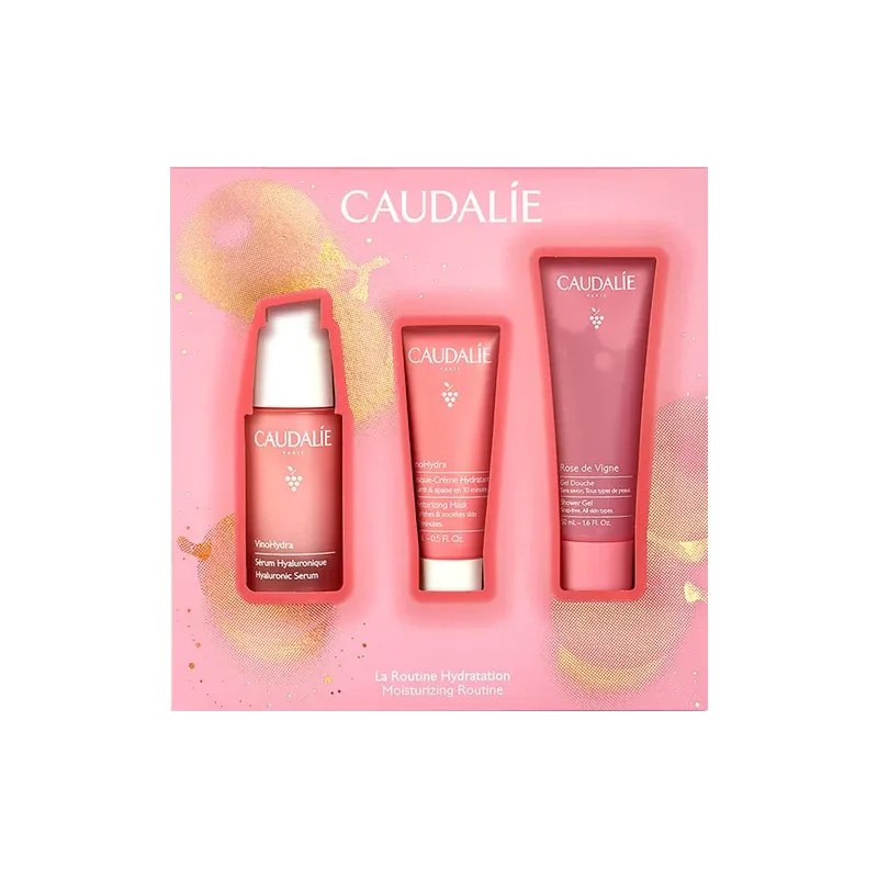 Caudalie  CAUDALIE COFFRET LA ROUTINE HYDRATATION VINOHYDRA SERUM HYALURONIQUE 30ML — vue 2