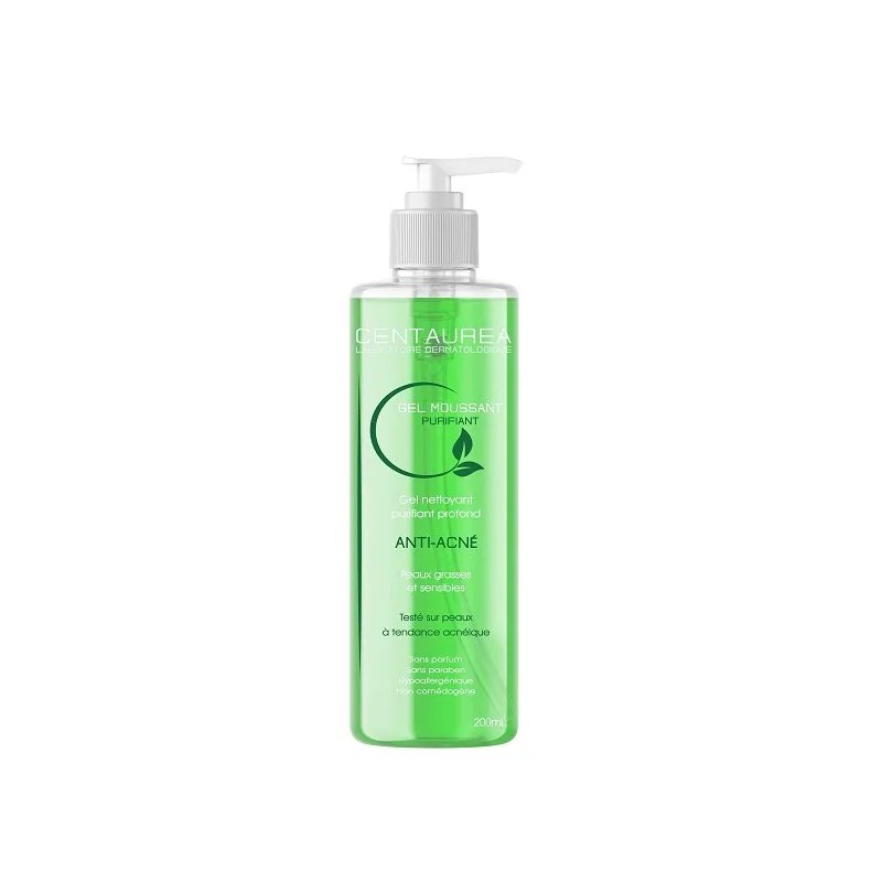 CENTAUREA  Centaurea Gel Moussant Purifiant Anti Acne 200ml