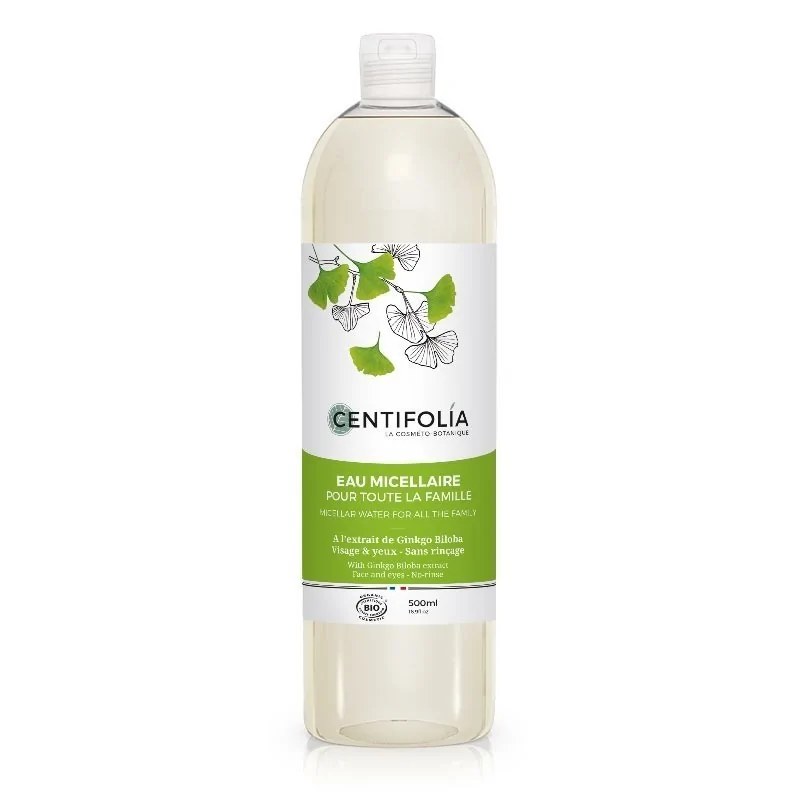 CENTIFOLIA Centifolia EAU MICELLAIRE POUR TOUTE LA FAMILLE BIO 500ML