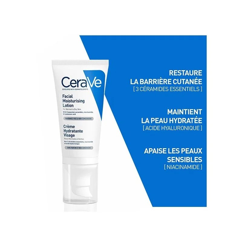 CERAVE   Cerave Crème Hydratante Visage – 52 ml — vue 2