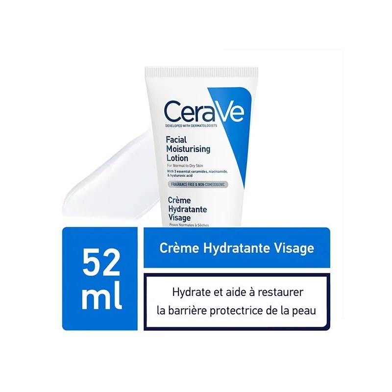 CERAVE   Cerave Crème Hydratante Visage – 52 ml