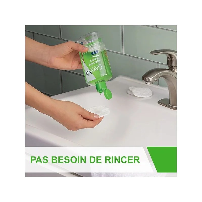 CERAVE   CERAVE EAU MICELLAIRE HYDRATANTE 295 ML — vue 3