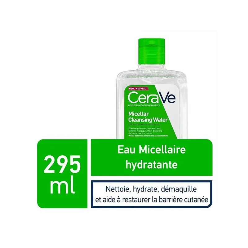 CERAVE   CERAVE EAU MICELLAIRE HYDRATANTE 295 ML