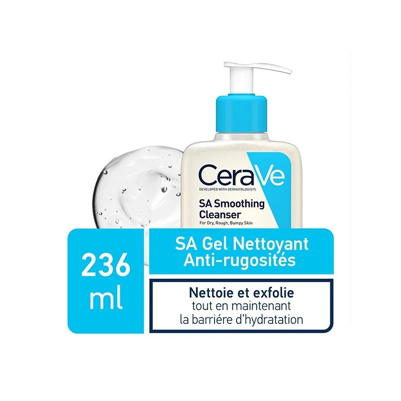 CERAVE   CERAVE SA Gel Nettoyant Anti Rugosités 236ml