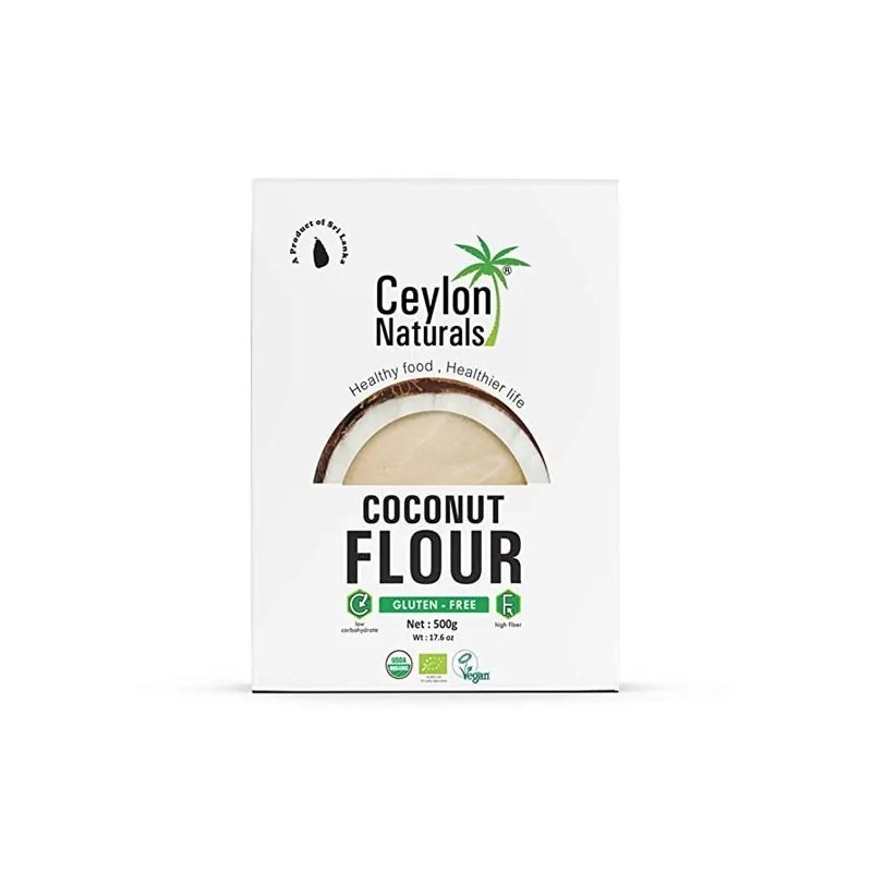 CEYLON  CEYLON NATURALS Farine de Coco Sans Gluten 500 G