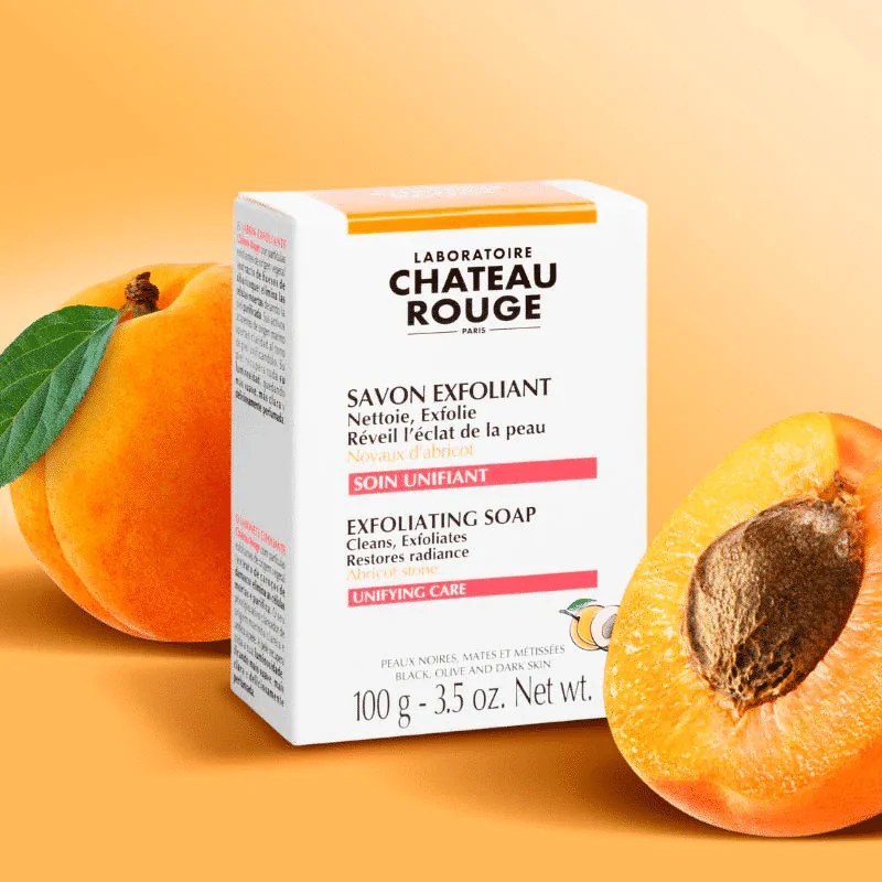 CHATEAU ROUGE Chateau rouge savon exfoliant abricot 100gr