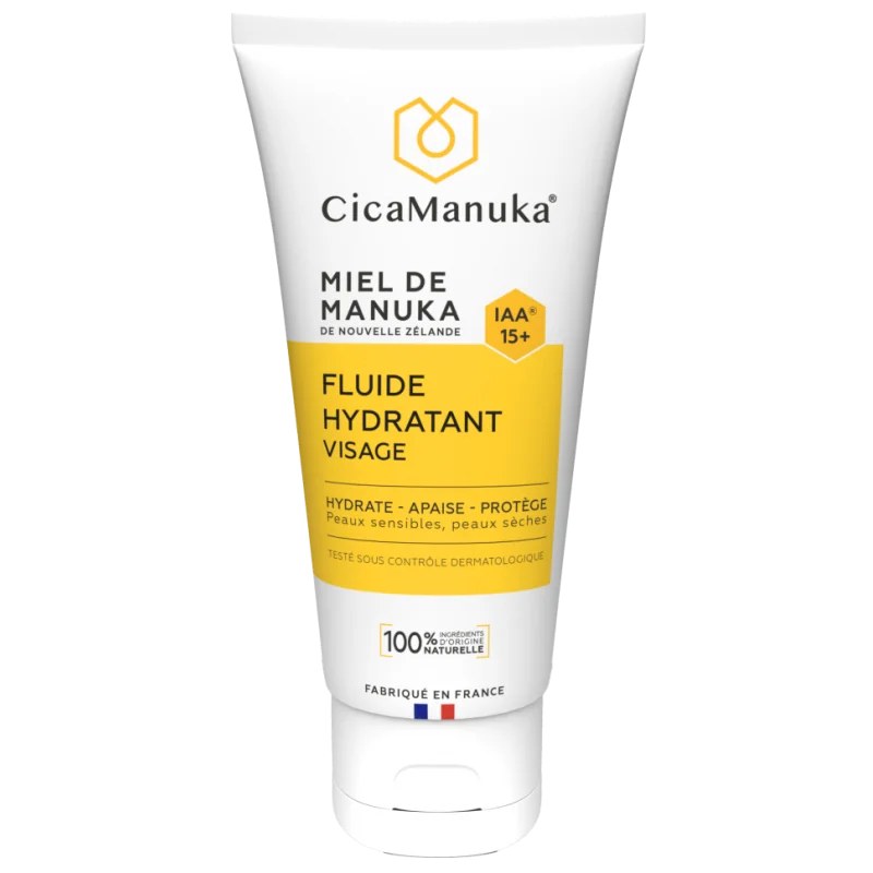 CICA MANUKA CICA MANUKA FLUIDE HYDRATANT VISAGE IAA15+ 50ML