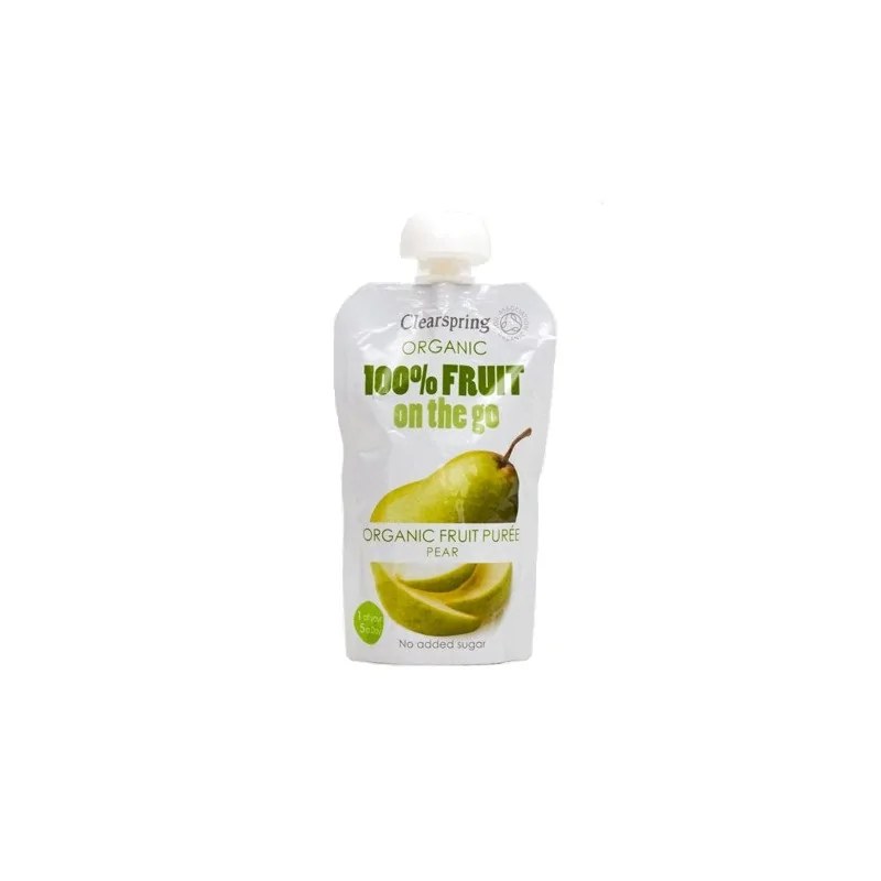 CLEARSPRING CLEARSPRING PUREE DE FRUITS  POIRE 120G