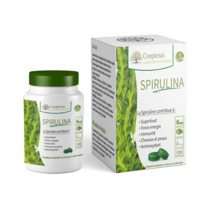 Complemax Complemax Spiruline 120 Comprimés
