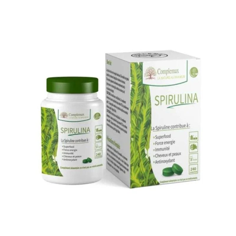 Complemax Complemax Spiruline 240 Comprimés