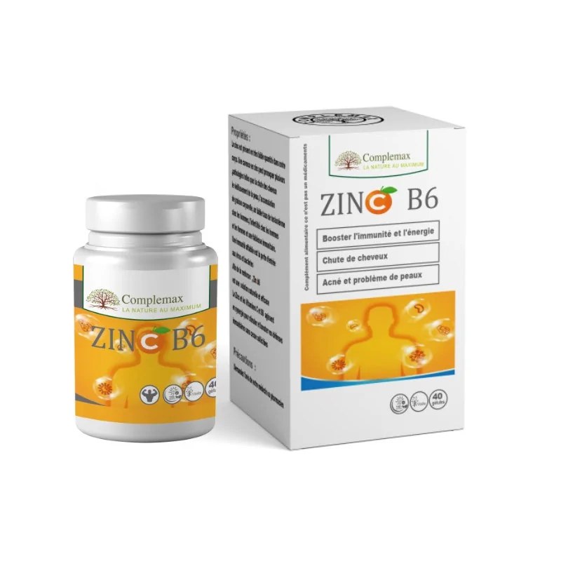 Complemax Complemax Zinc B6 40 Gelules