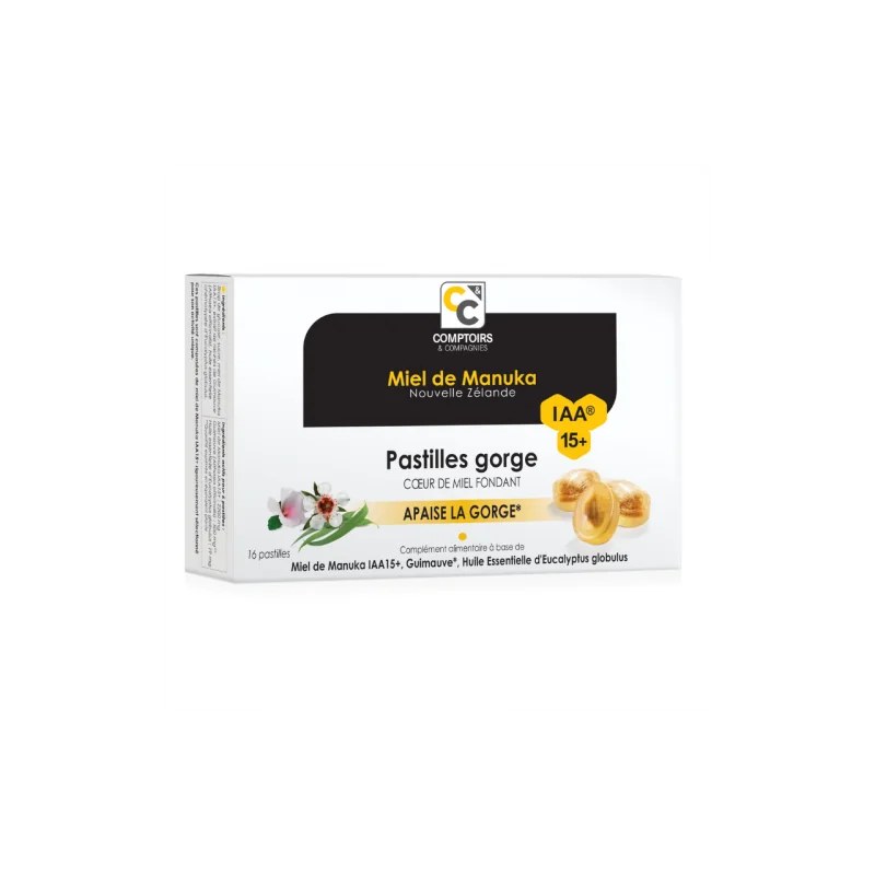 COMPTOIRS & COMPAGNIES Comptoirs & Compagnie Pastille Cœur Fondant de Miel Manuka IAA15+