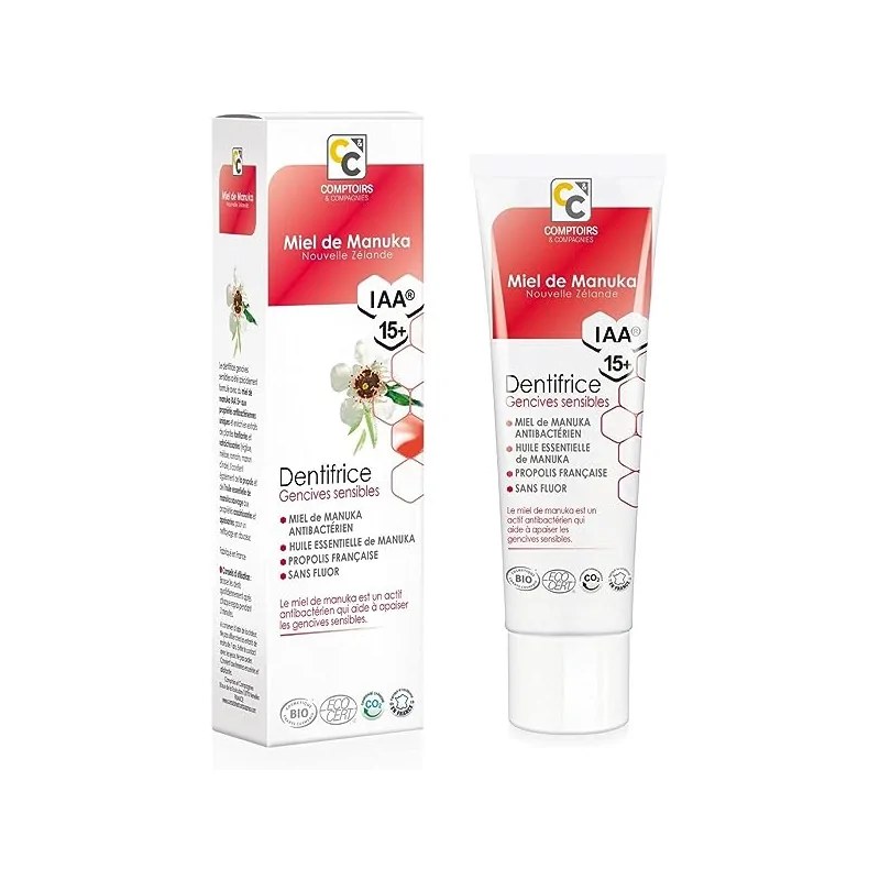 COMPTOIRS & COMPAGNIES COMPTOIRS & COMPAGNIES DENTIFRICE MANUKA GENCIVE SENSIBLE 75ML