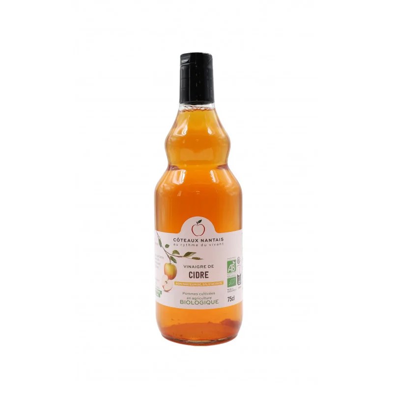CÔTEAUX NANTAIS CÔTEAUX NANTAIS VINAIGRE DE CIDRE DE POMME 75CL