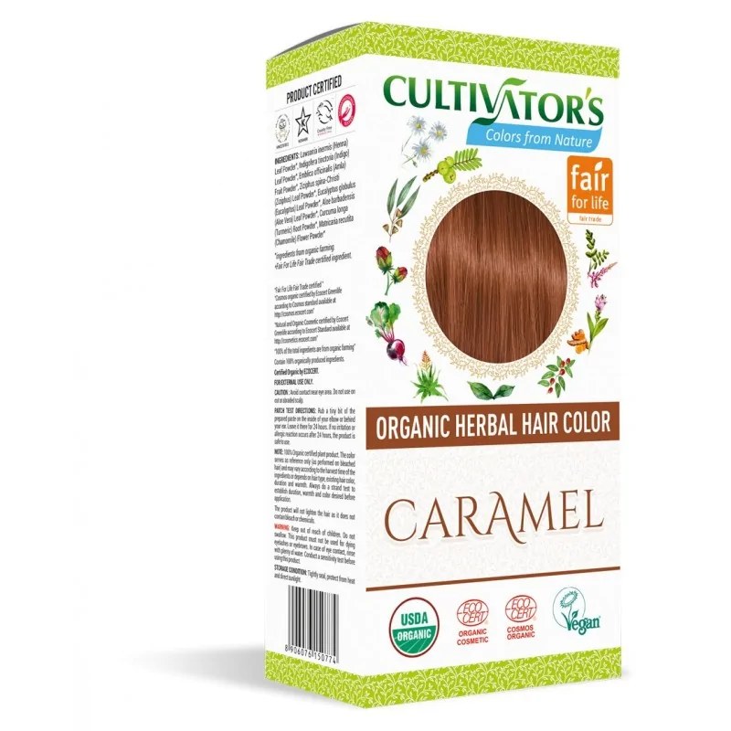 Cultivator's  CULTIVATORS ORGANIC HERBAL HIAR COLOR CARAMEL