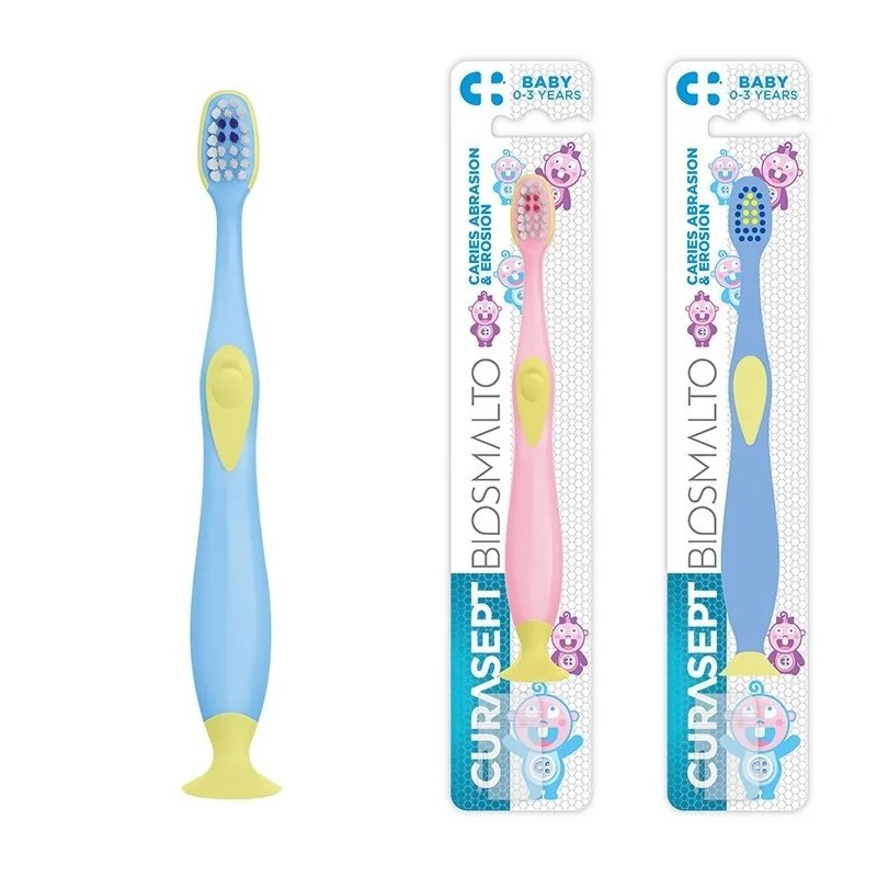 CURASEPT  CURASEPT BROSSE À DENTS BIOSMALTO BABY 0-3 ANS