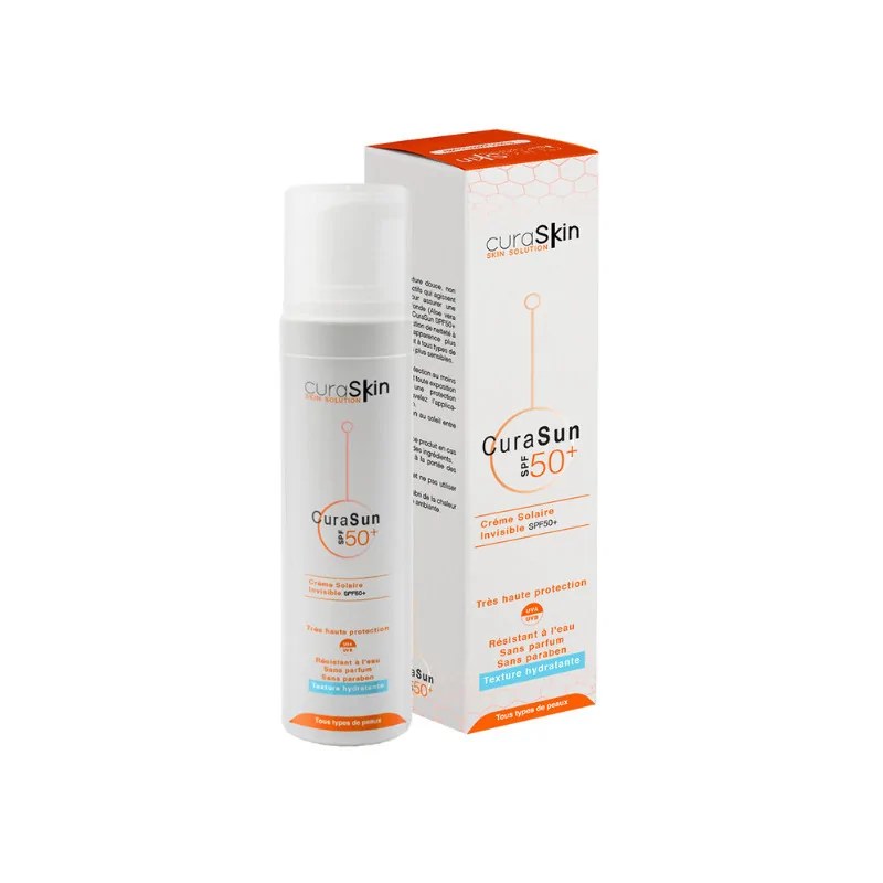 Curaskin Curaskin Curasun Ecran Invisible Spf50+ 50ml