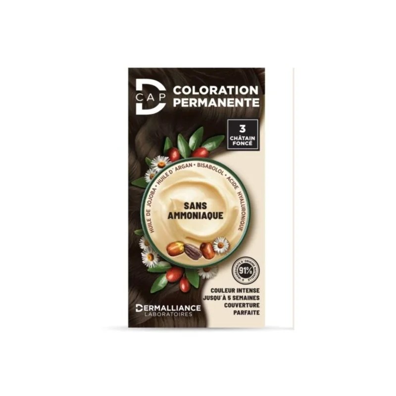 D-CAP D-CAP Coloration N°3 Chatain Fonce