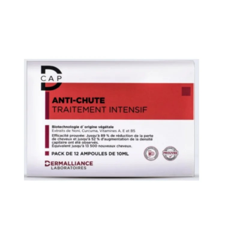D-CAP D-CAP Traitement Intensif Anti-Chute 12*10ml