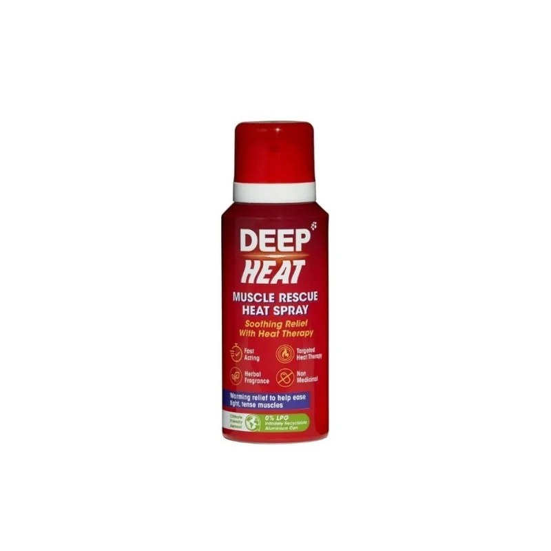 DEEP FREEZE Deep Freeze Heat Muscle Rescue Heat Spray 72.5ml