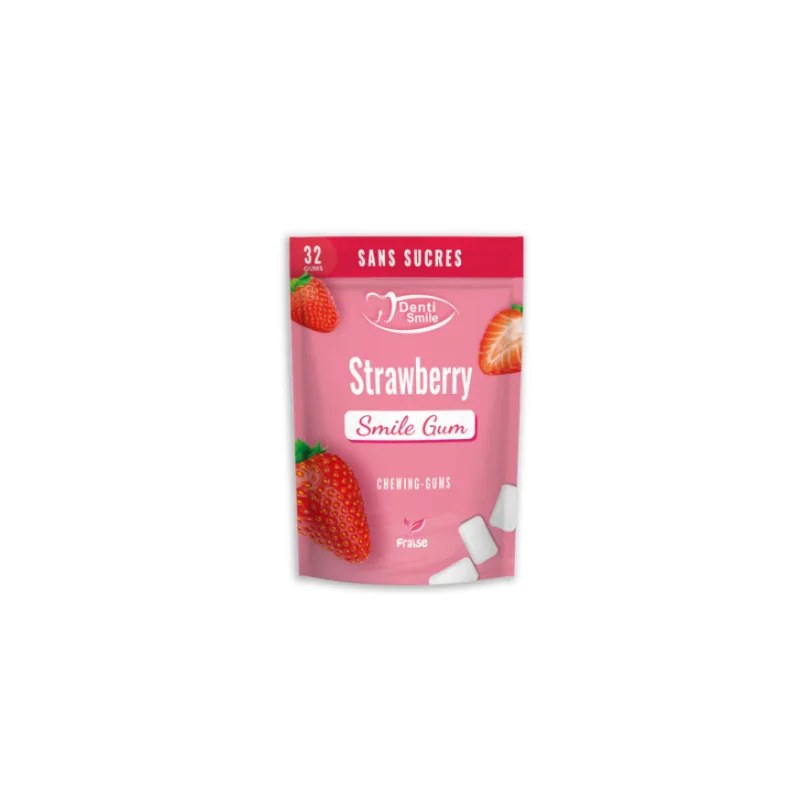 DENTI SMILE Denti Smile Chewing Gums Fraise Sans Sucres 32