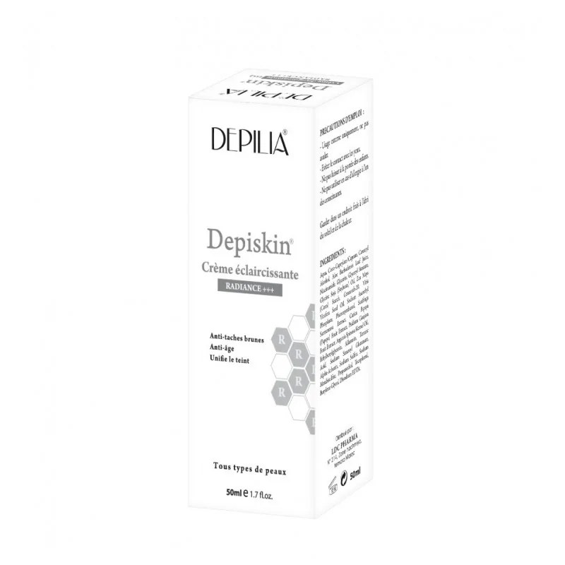 DEPILIA Depilia Depiskin Creme Eclaircissant Radiance 50ml