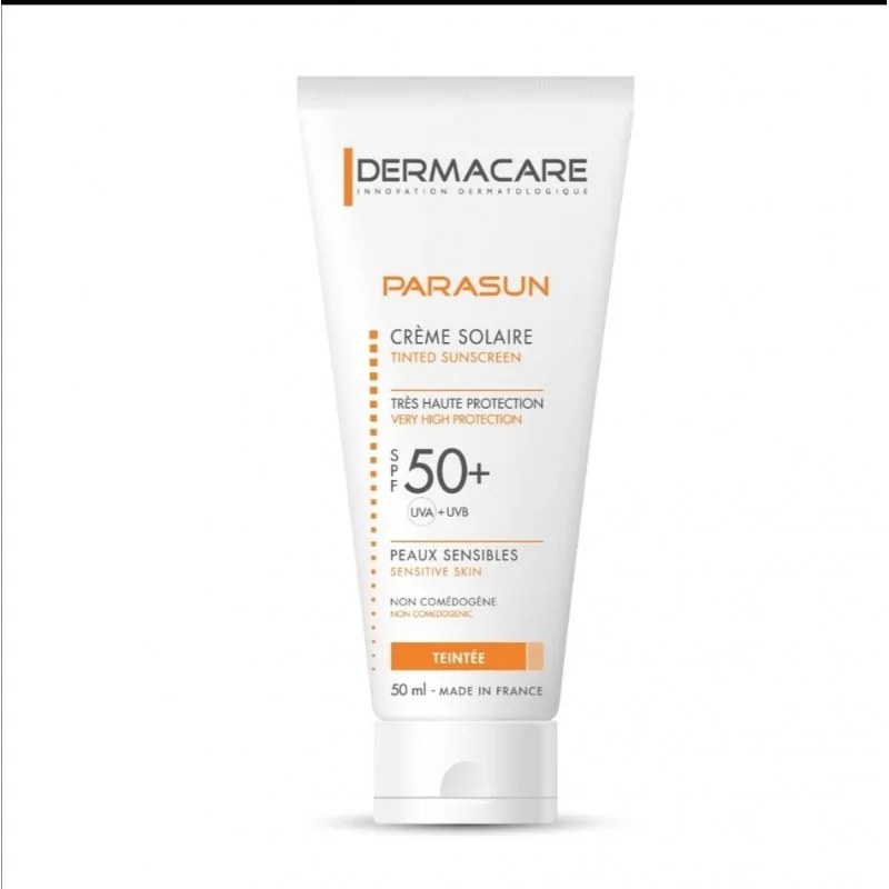 Dermacare DERMACARE PARASUN Crème Solaire SPF 50+ Teintée 50 ml