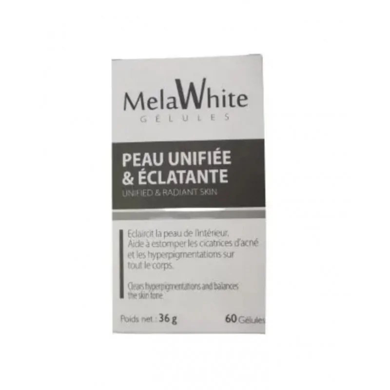 Dermacia  MELAWHITE peau unifiee et eclatante 60 Gelules