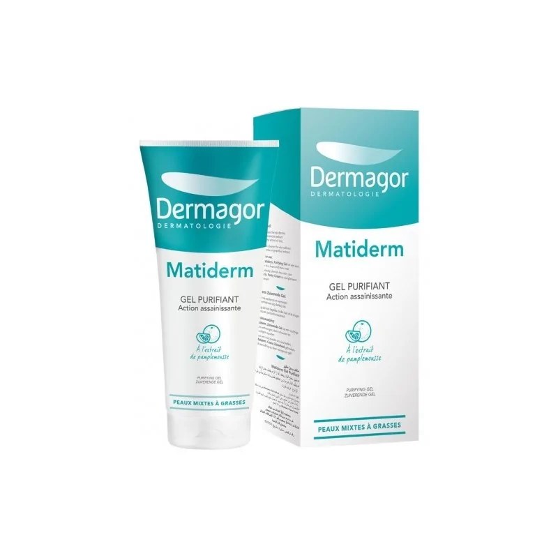 DERMAGOR DERMAGOR MATIDERM GEL PURIFIANT 200 ML