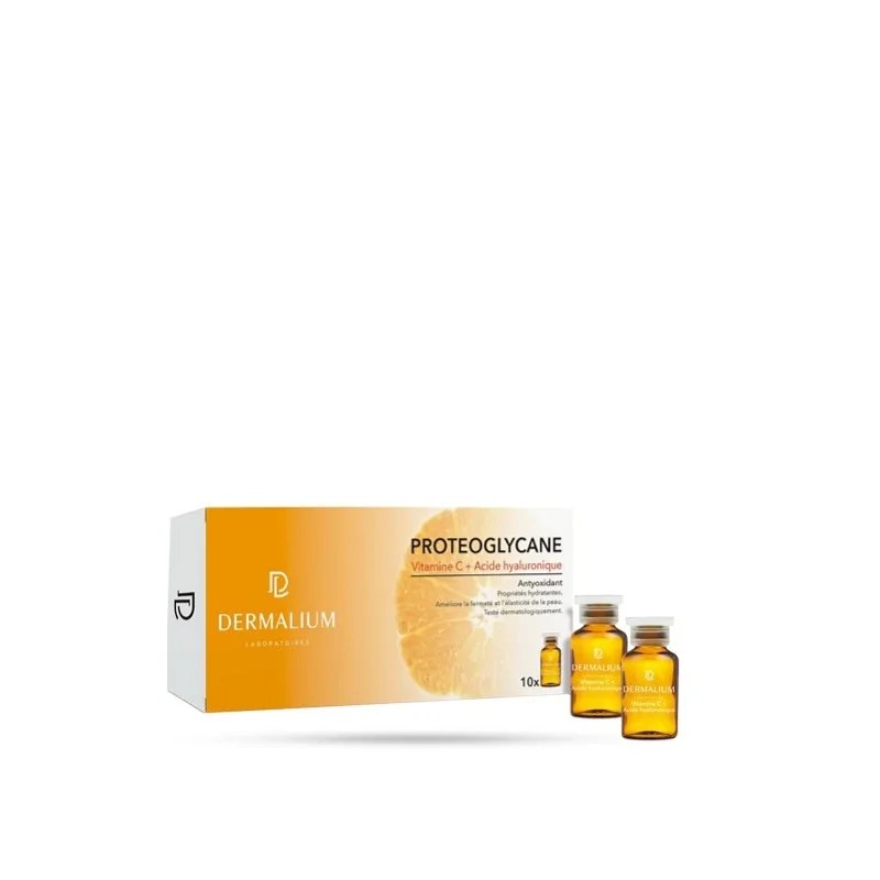 DERMALIFE  DERMALIUM PROTEOGLYCANE VITAMINE C + ACIDE HYALURONIQUE 10*2ml