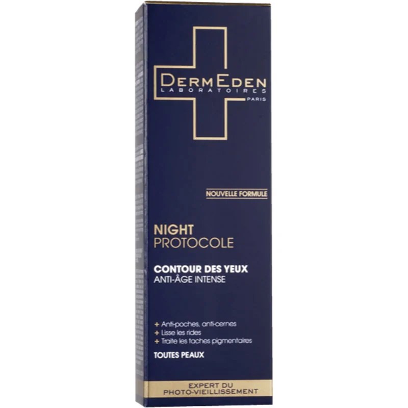 Dermeden Dermeden Contour yeux Anti-âge Intense Regard nuit 15 ml — vue 2