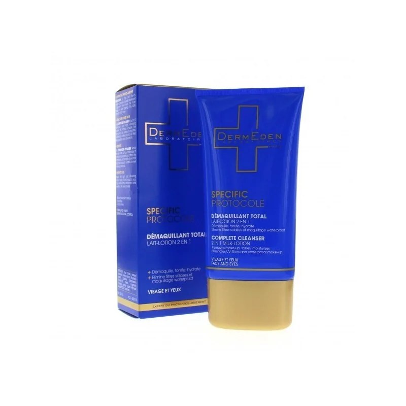 Dermeden DERMEDEN Démaquillant Total Lait-Lotion 2en1 150ml