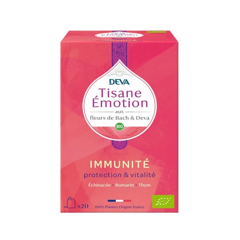 DEVA DEVA Tisane Emotion Immunité Protection & Vitalité 20 Sachets