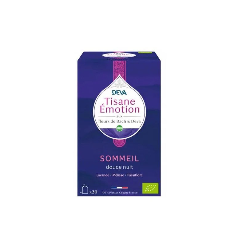 DEVA DEVA Tisane Emotion Sommeil Douce Nuit 20 Sachets