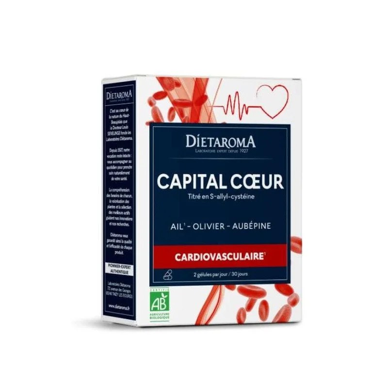 dietaroma Dietaroma Ail olivier Aubepine 60gelules