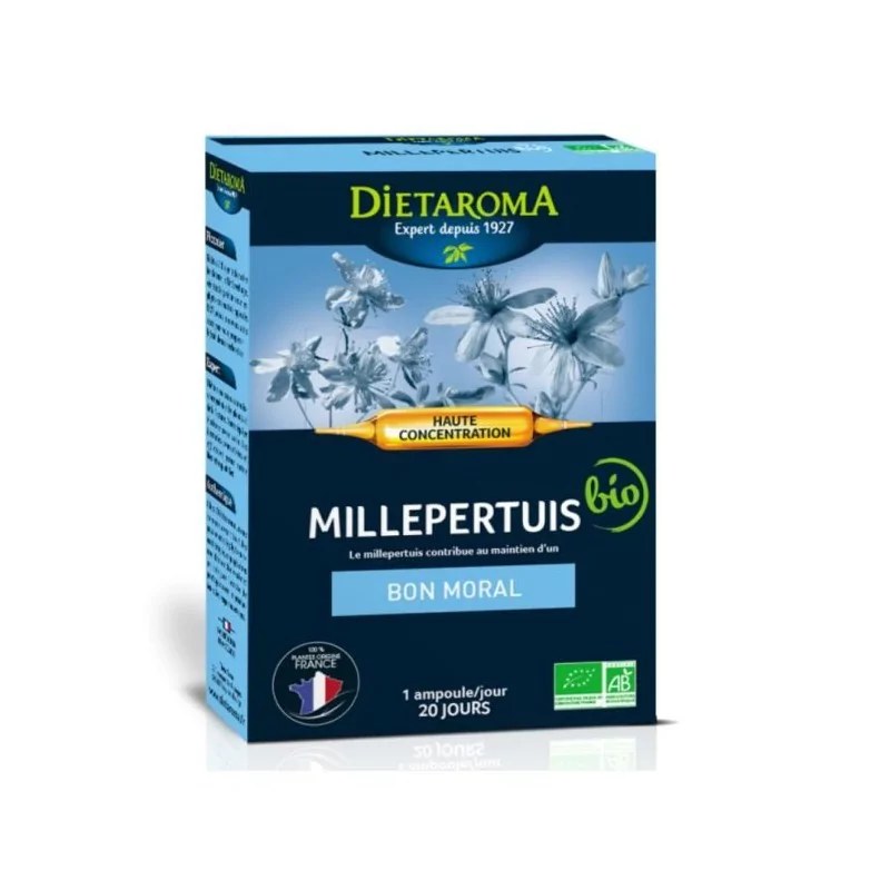 dietaroma DIETAROMA C.I.P. MILLEPERTUIS BIO 20Ampoules