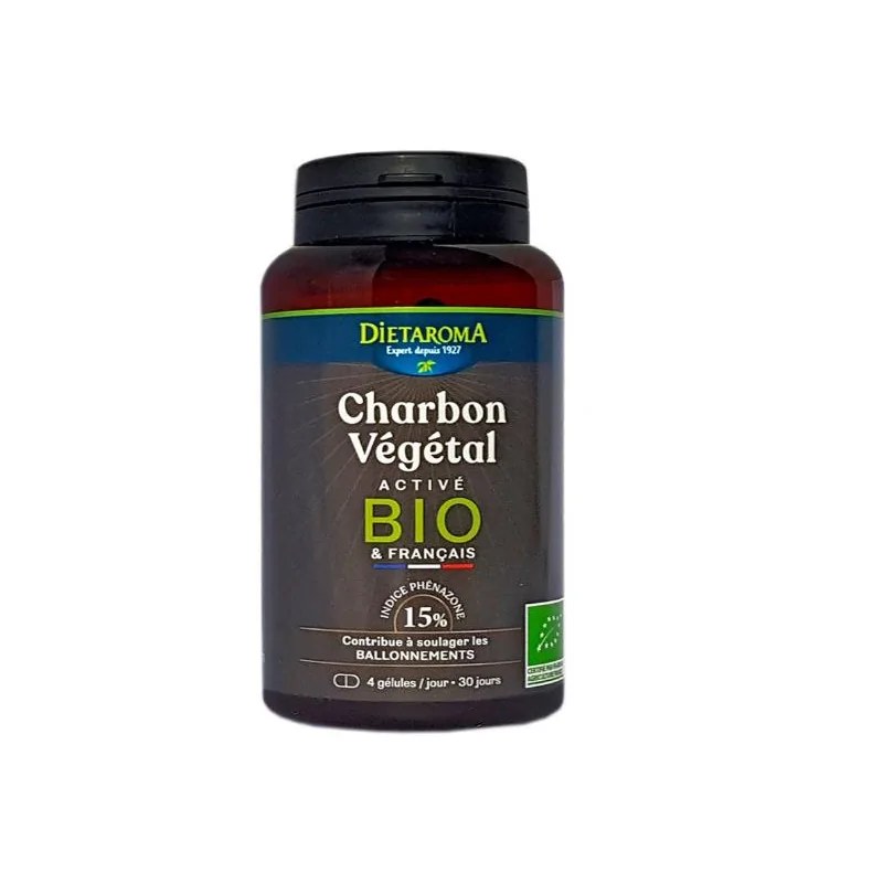 dietaroma DIETAROMA CHARBON VEGETAL BIO 120 GELULES