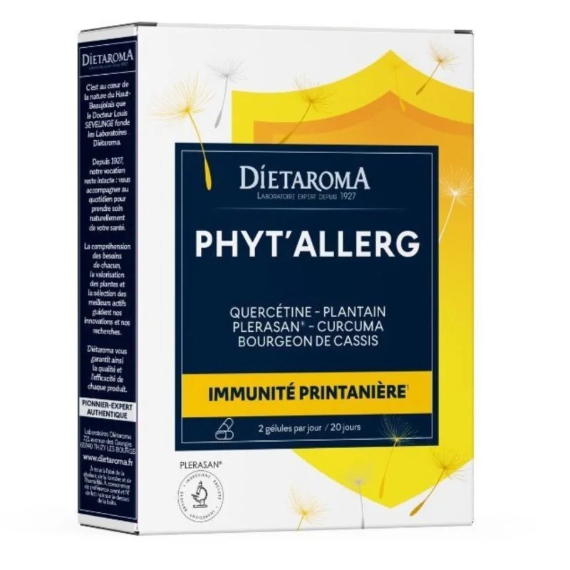 dietaroma DIETAROMA PHYTALLERG 40 GELULES
