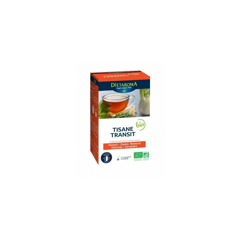 dietaroma DIETAROMA Tisane transit bio 20 sachets